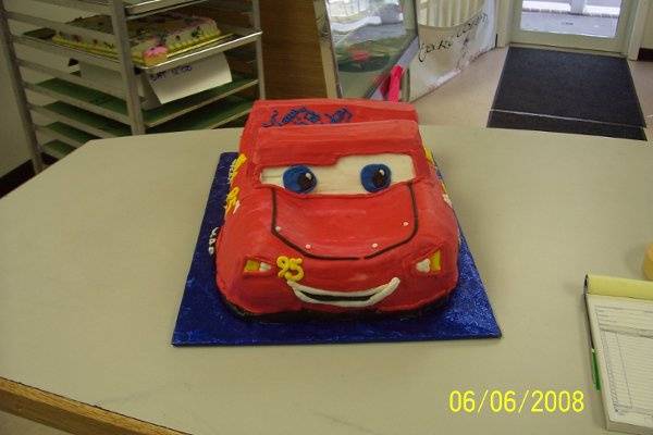 Another view Lightning McQueen