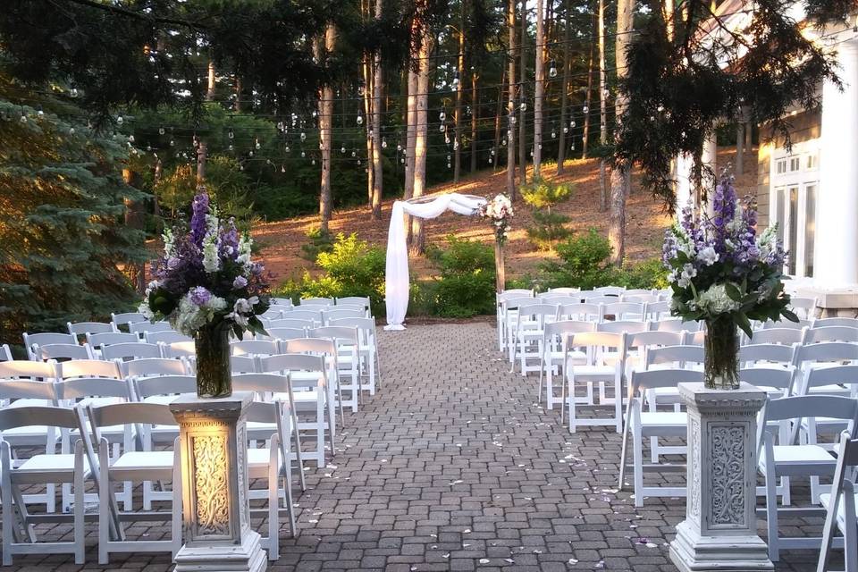 Garden patio