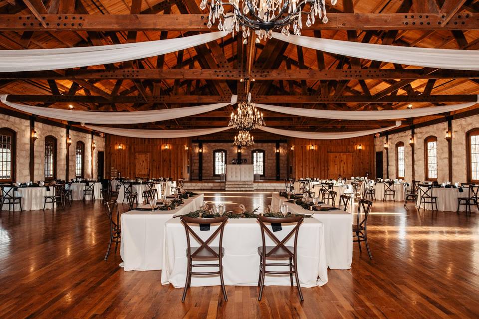 Reception hall