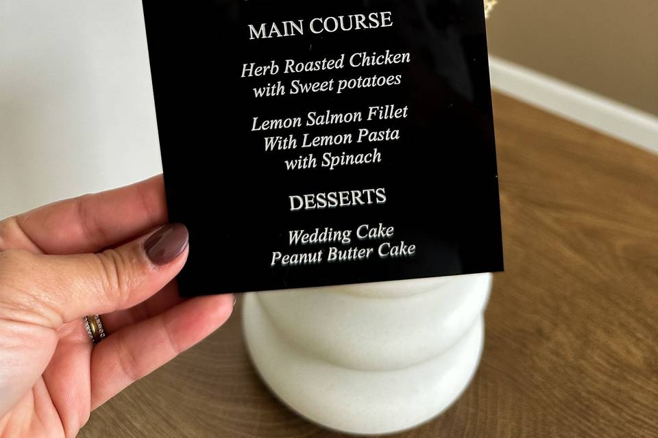 Food Menu