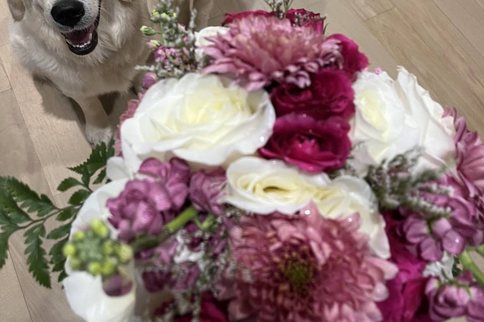 Iris and Lily Floral Design