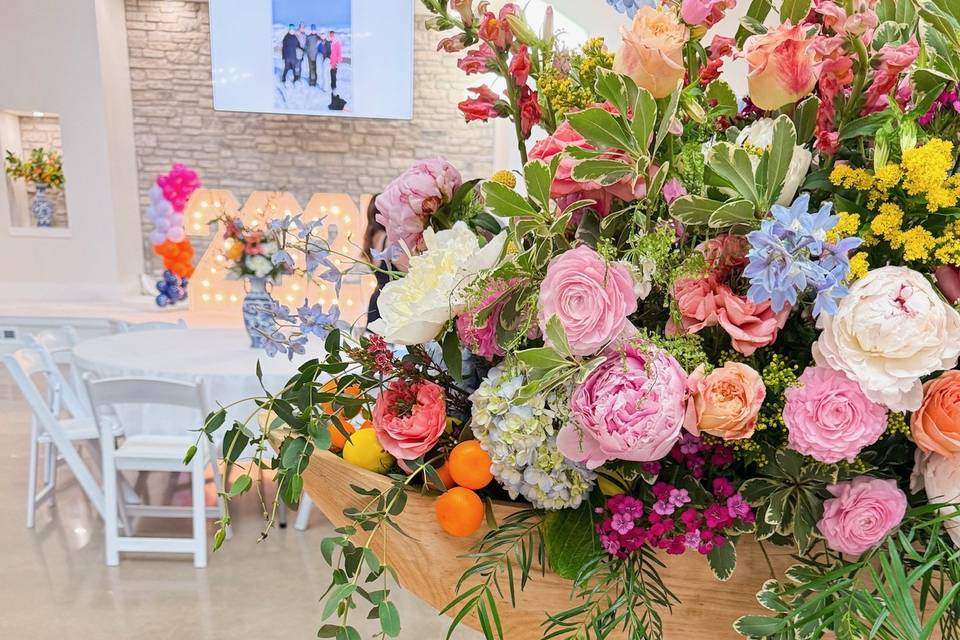 Iris and Lily Floral Design