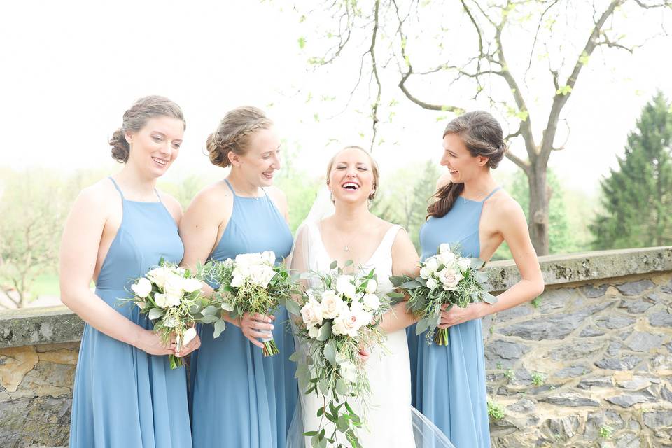 Bridal Party + Florals