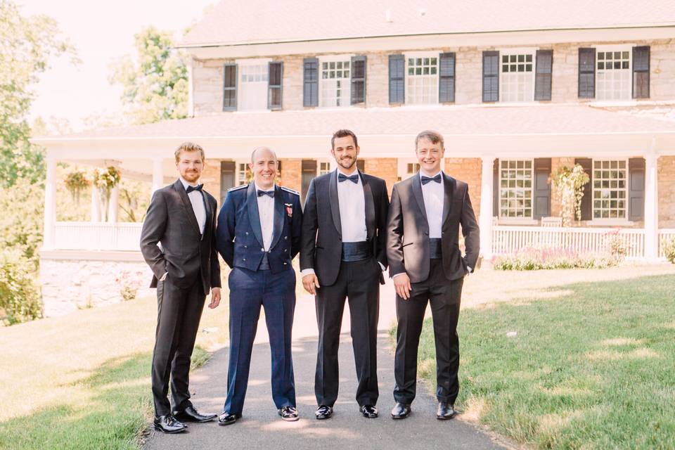 Groom and Groomsmen