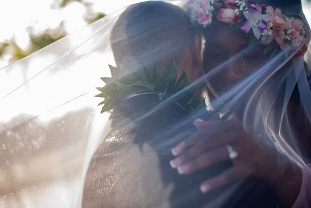 Veiled kisses