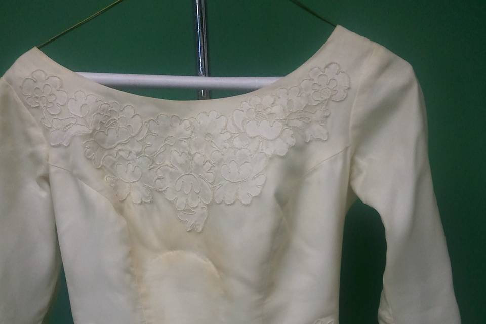 '60s Era Gown B4 Restoration