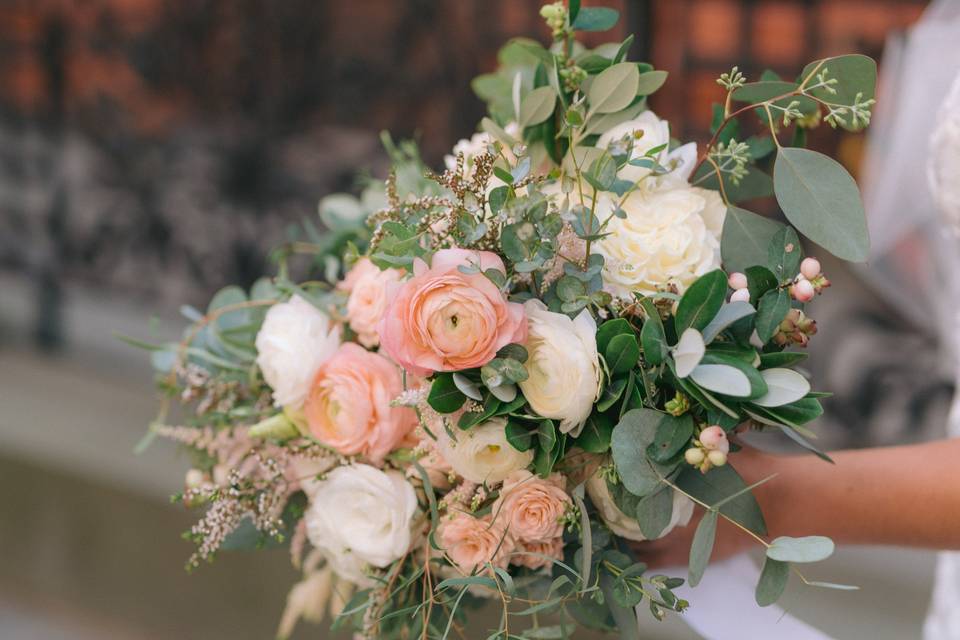 Lovely bridal bouquet