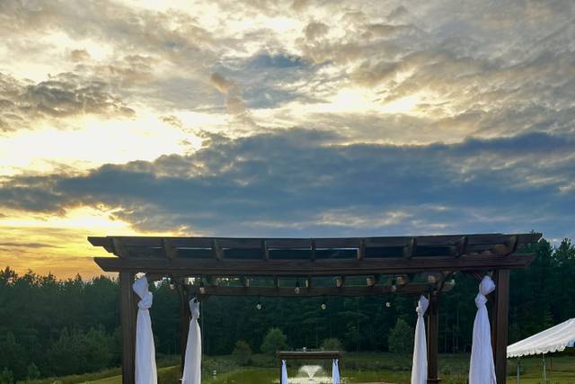 Ceremony Space Draping