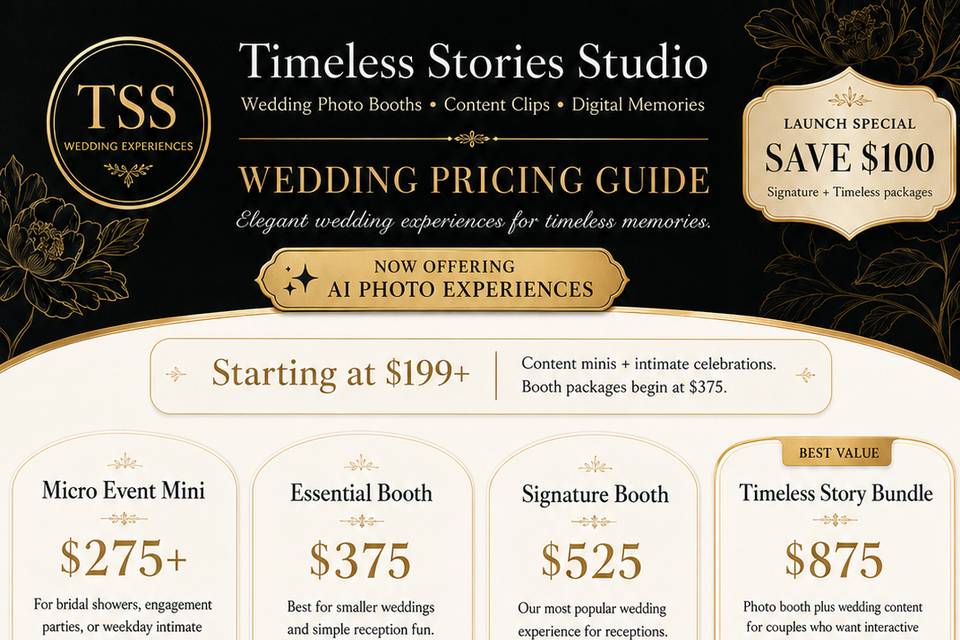 Photobooth Pricing Flyer
