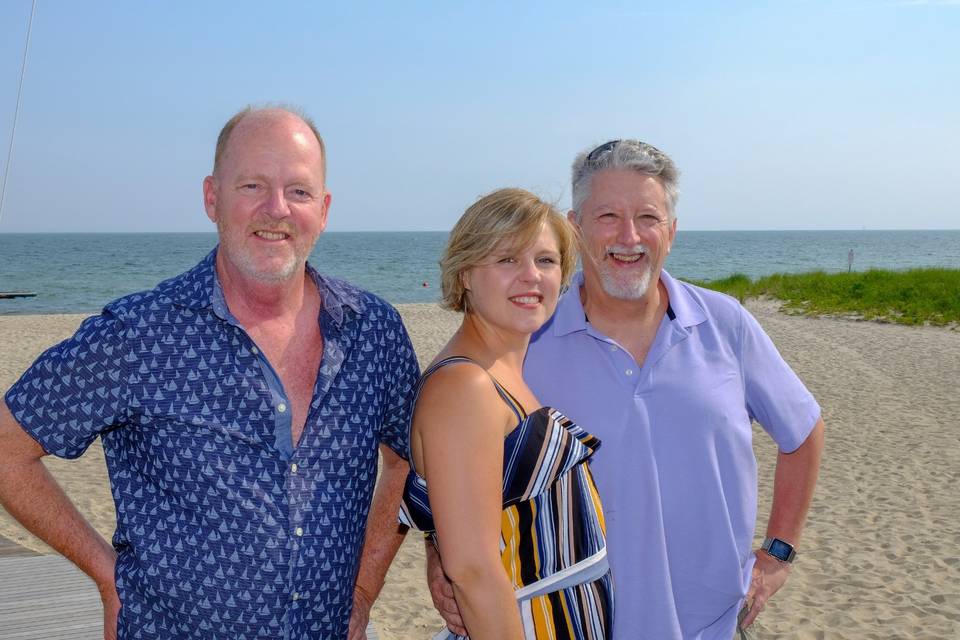 Accent trio at Wychmere Beach