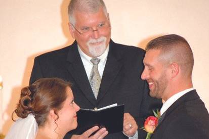 Our Wedding Officiant / Ohio Licensed Ministers