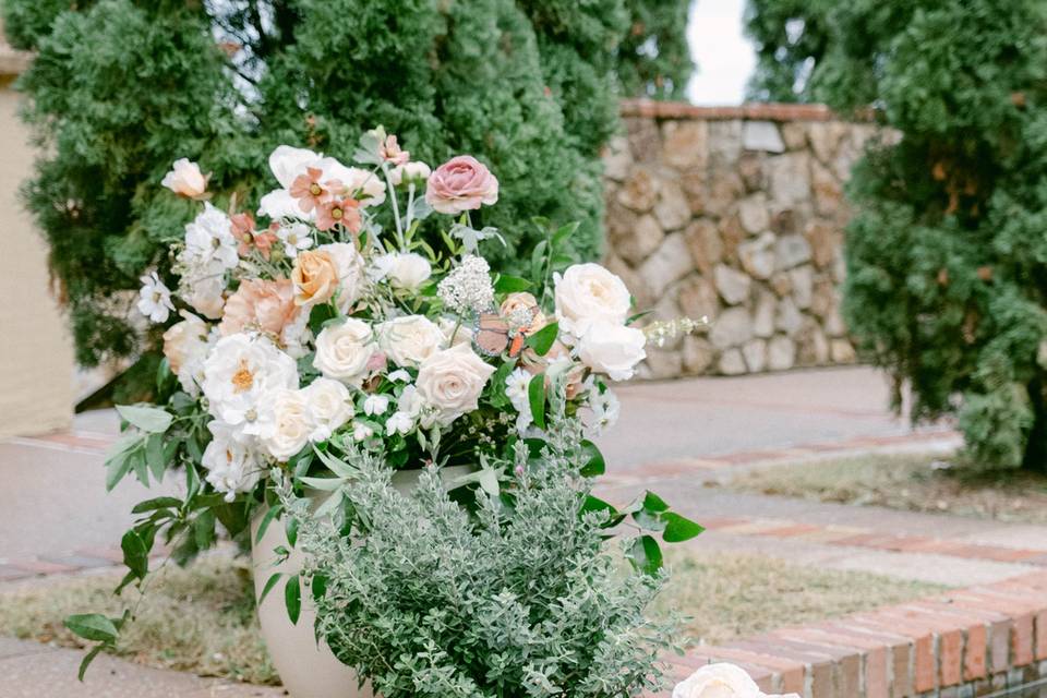 Reflection pond ceremony site