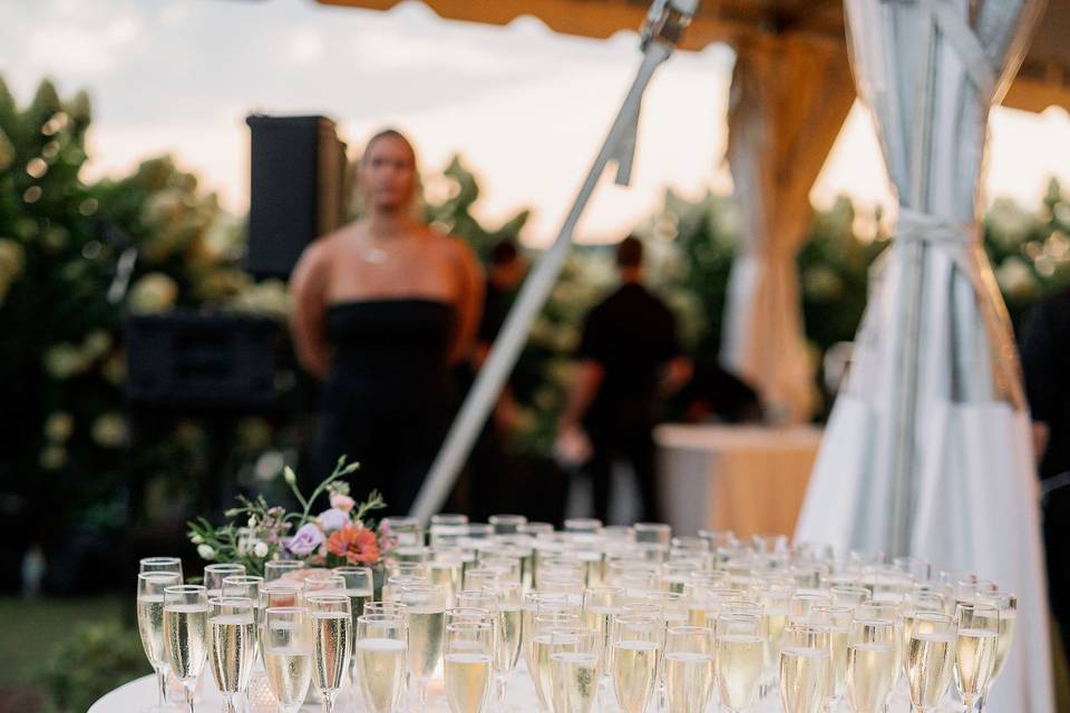 Champagne Table