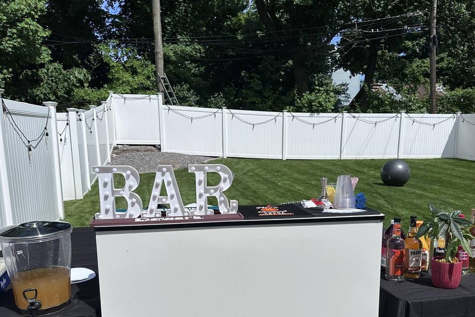 Mobile Bar Set-up