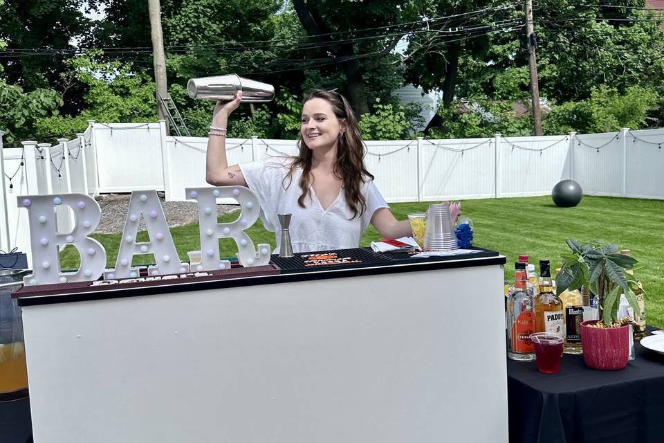 Outdoor Mobile Bar