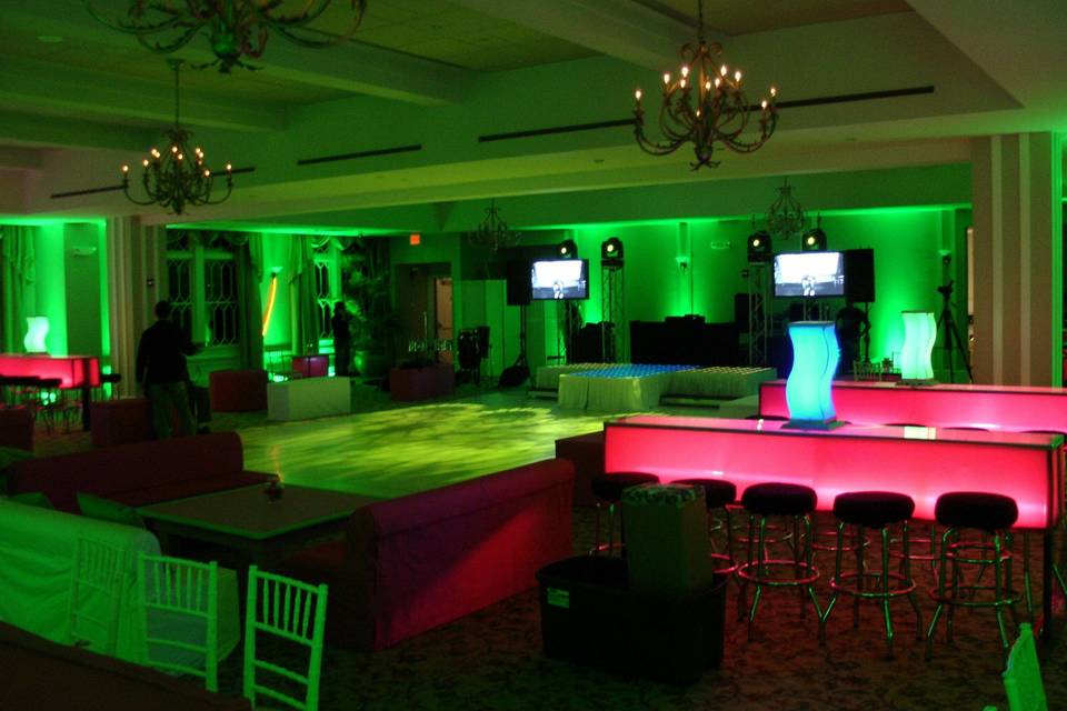 Reception and lighting