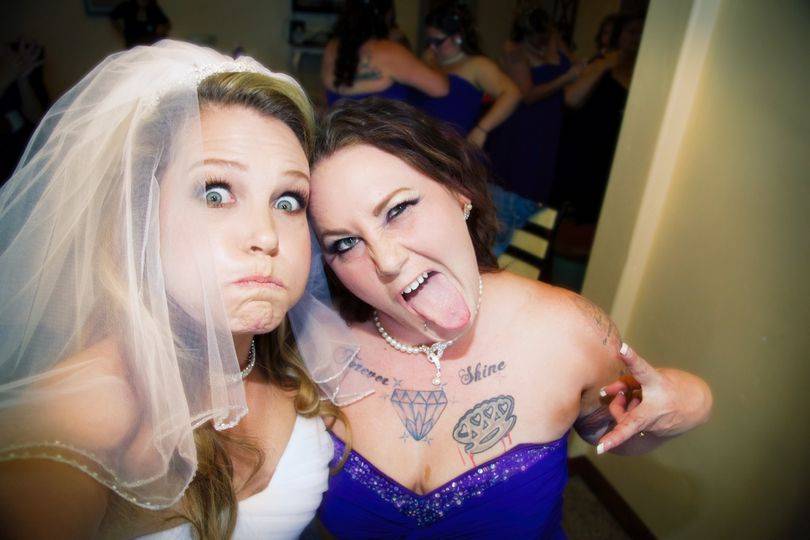 Fun bride