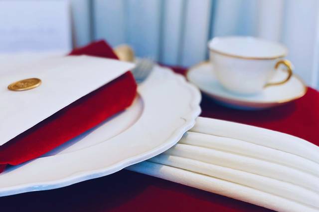 Engagement Table Setting