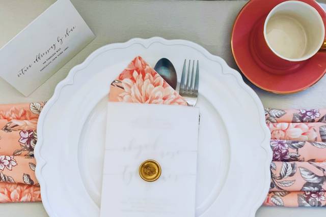 Bridal Brunch Table Setting