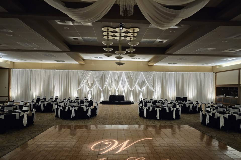 Aerial View of a Reception