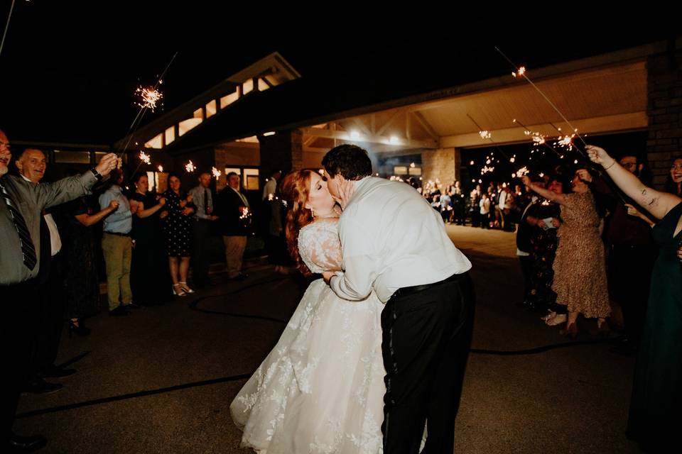 Sparkler Send Off