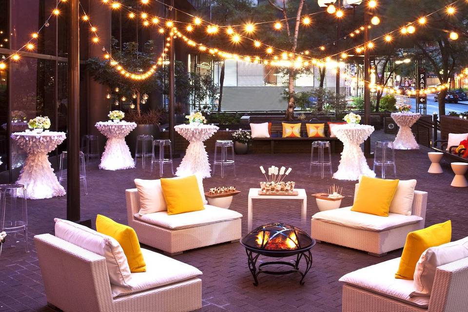Reception area