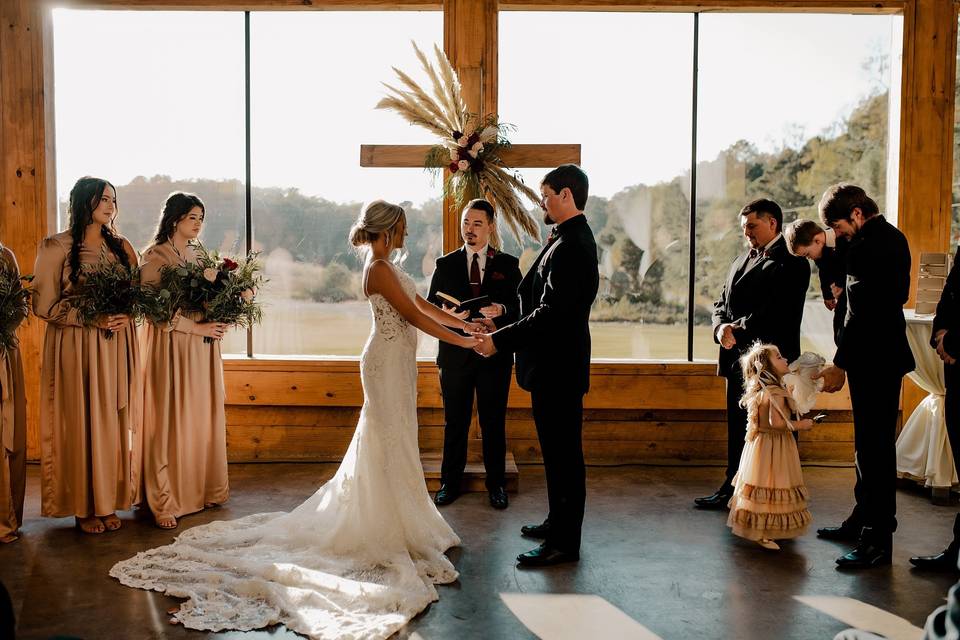 Indoor ceremony