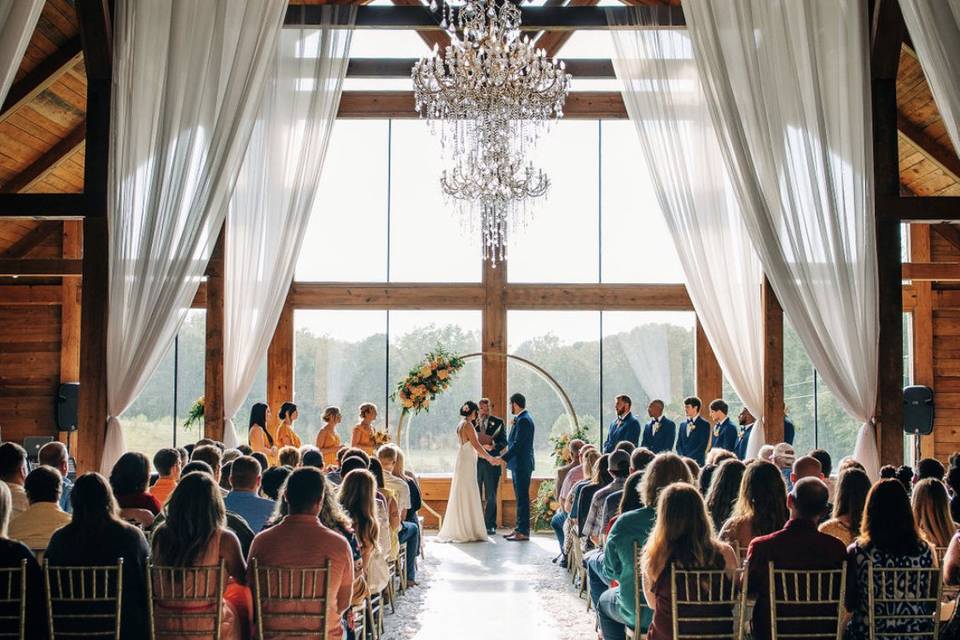 Indoor ceremony