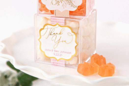 Custom Wedding Candy Favors