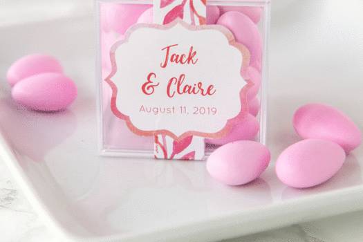 Custom Wedding Candy Favors