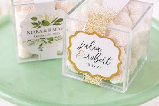 Custom Wedding Candy Favors