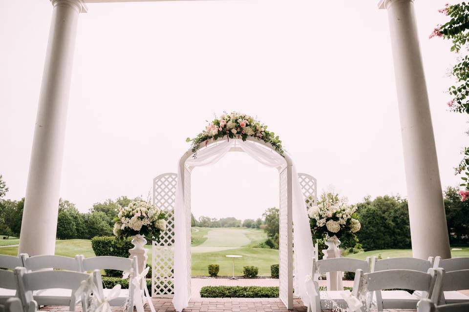 Arch flowers