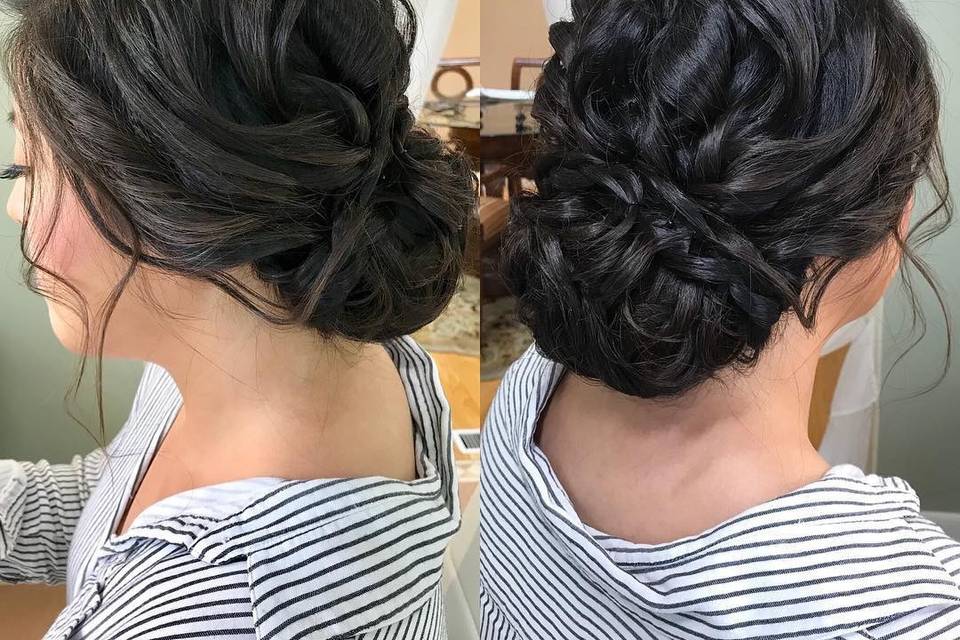 Gorgeous updo