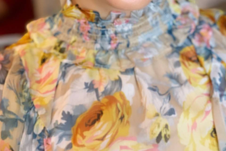 Wedding guest makeup