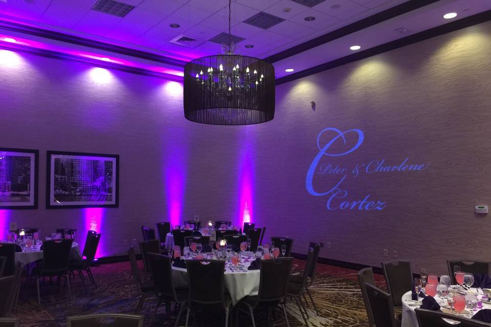 Indoor event lights