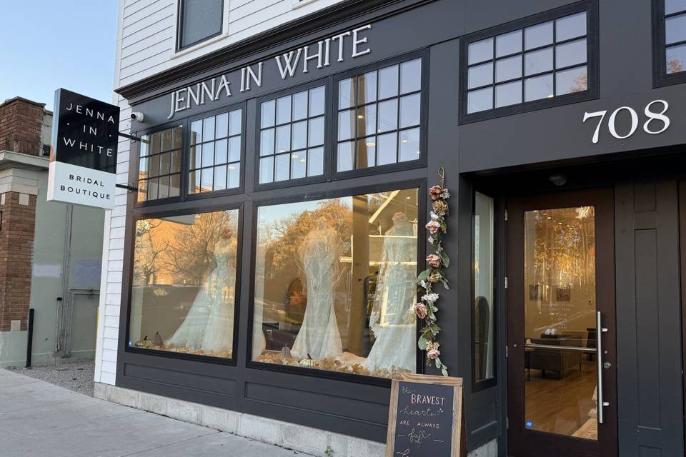 Jenna In White Grand Rapids