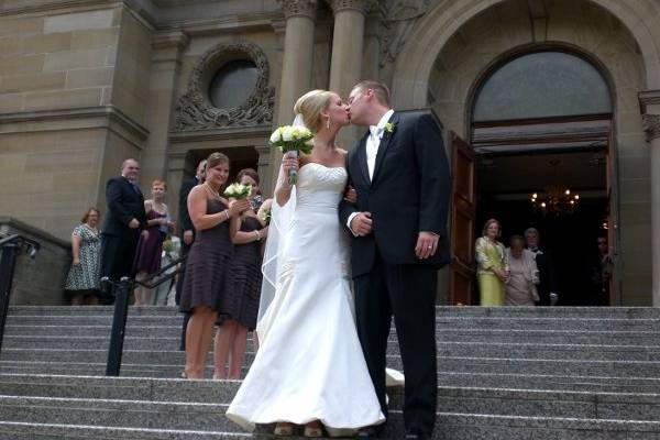 Couple kissing