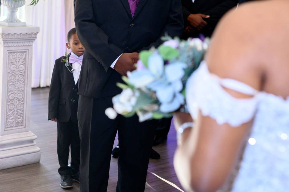 Groom's Reaction