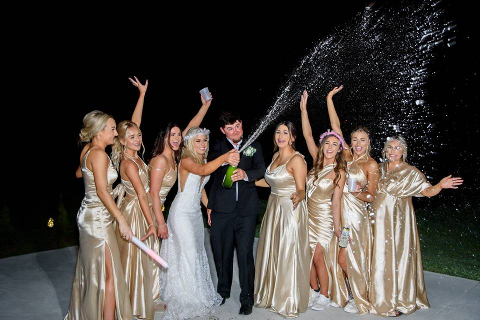 Champagne Popping