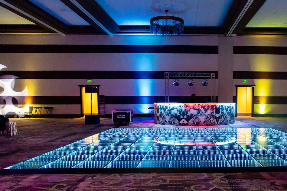 24 X 24 LED DANCE FLOOR