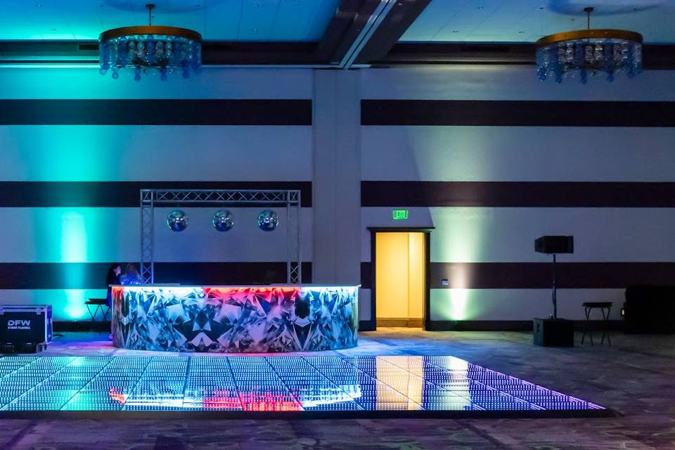24 X 24 LED DANCE FLOOR