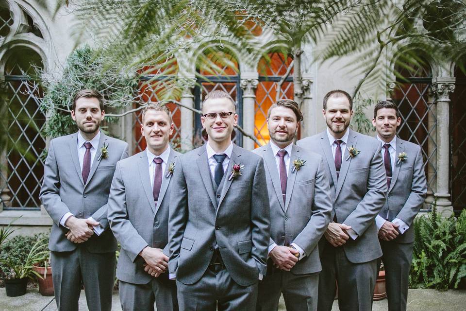 Groom in East Courtyard