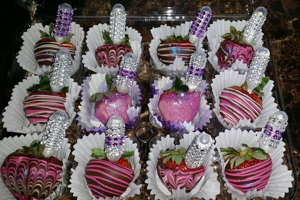 Chocolate Covered Strawberries Infused with Vodka