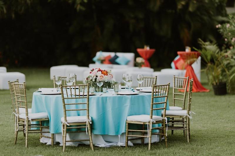 Outdoor reception