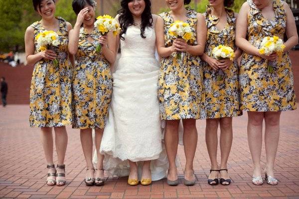 Punch Bridesmaid Dresses