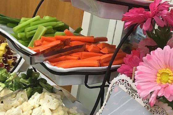 Vegetable platters