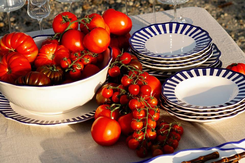 Italian Stripe Dinnerware