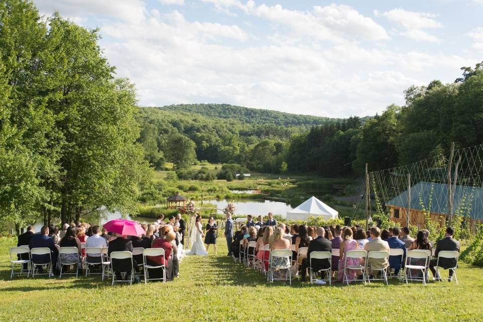 Catskill Weddings at Natural Gardens