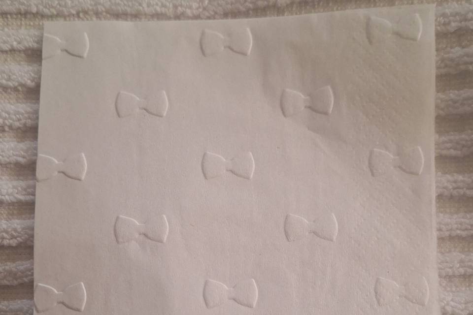 Embossed Bow Tie