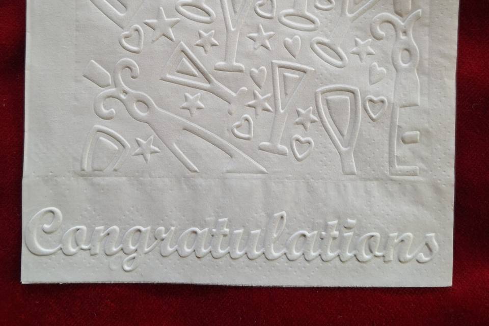 Champagne with Congratulations